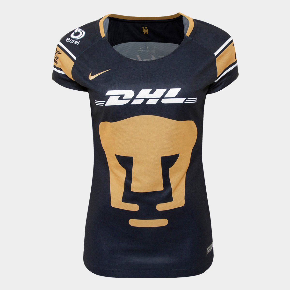 Camiseta UNAM Pumas Mujer Segunda equipo 2017-18